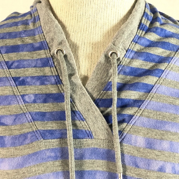 Calvin Klein Women’s Ombré Striped Hoodie L fits M - Picture 12 of 12